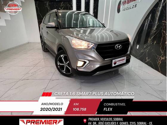 HYUNDAI CRETA 1.6 16V FLEX SMART PLUS AUTOMÁTICO HYUNDAI CRETA 1.6 16V FLEX SMART PLUS AUTOMÁTICO